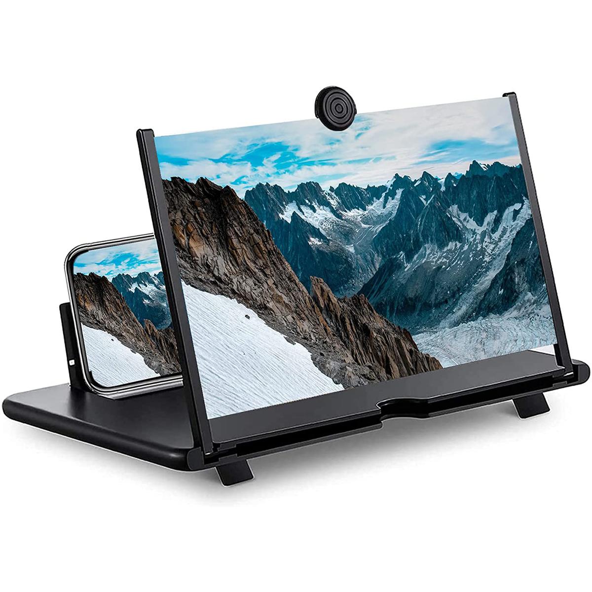 Picture of 3D Glass Magnifier Mobile Accessories Mobile Phone Screen Amplifier Foldable 3D Glass For Android Phone Screen Magnifier