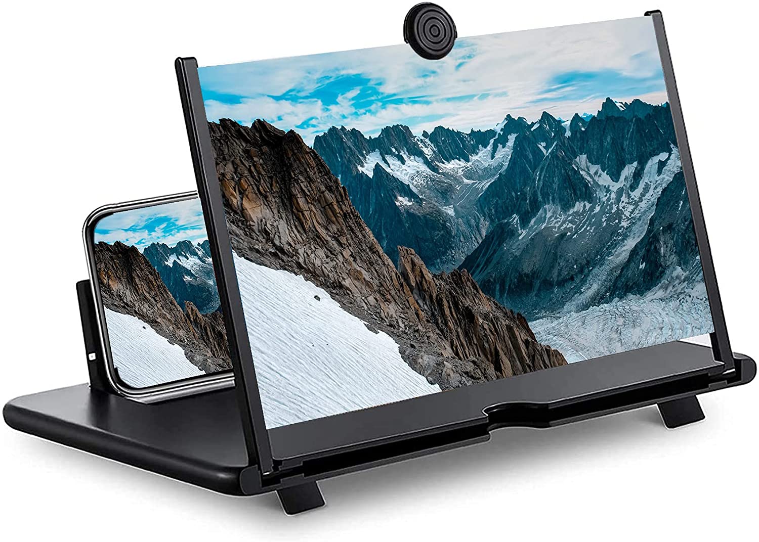 Picture of 3D Glass Magnifier Mobile Accessories Mobile Phone Screen Amplifier Foldable 3D Glass For Android Phone Screen Magnifier - Phone Cooler