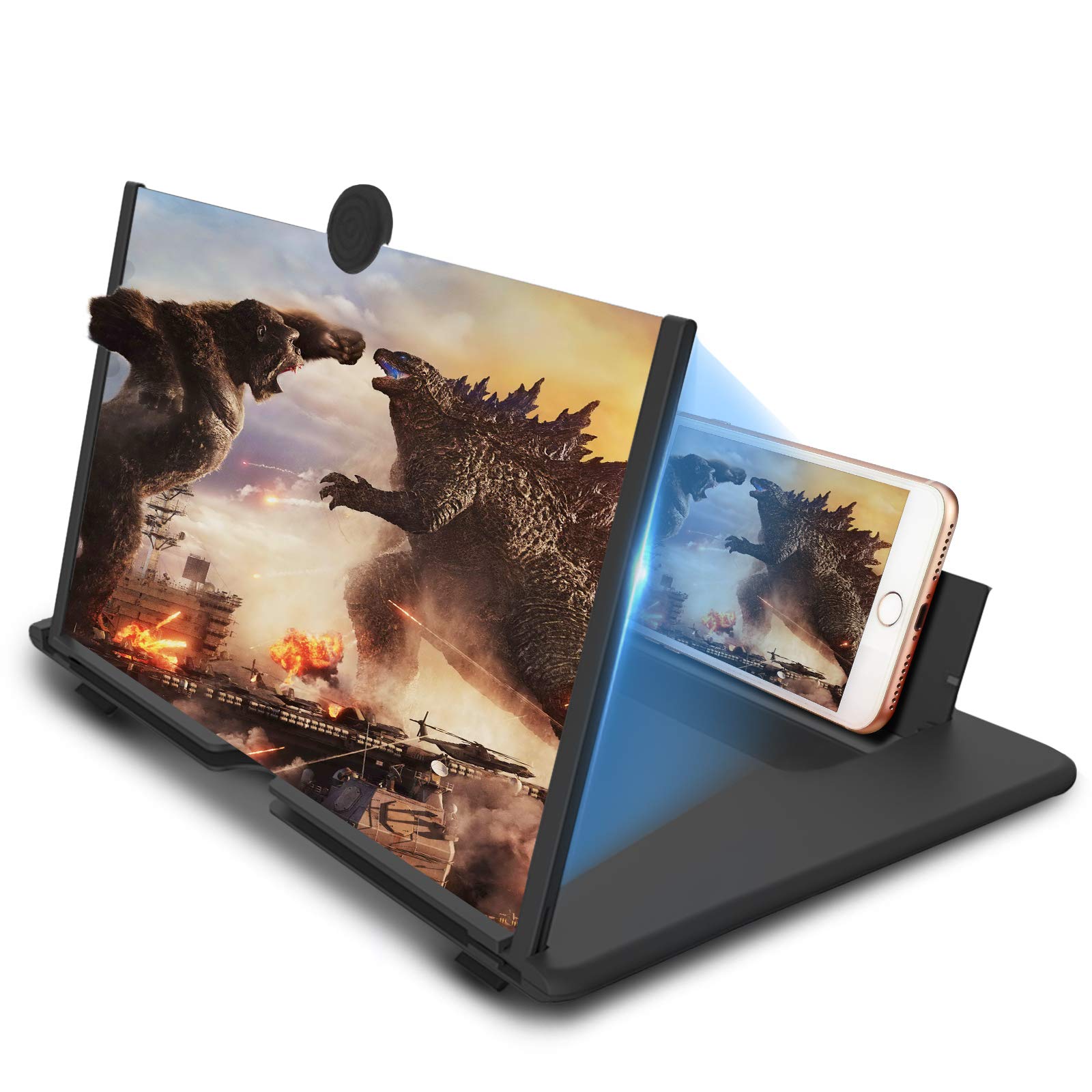 Picture of 3D Glass Magnifier Mobile Accessories Mobile Phone Screen Amplifier Foldable 3D Glass For Android Phone Screen Magnifier - Phone Cooler