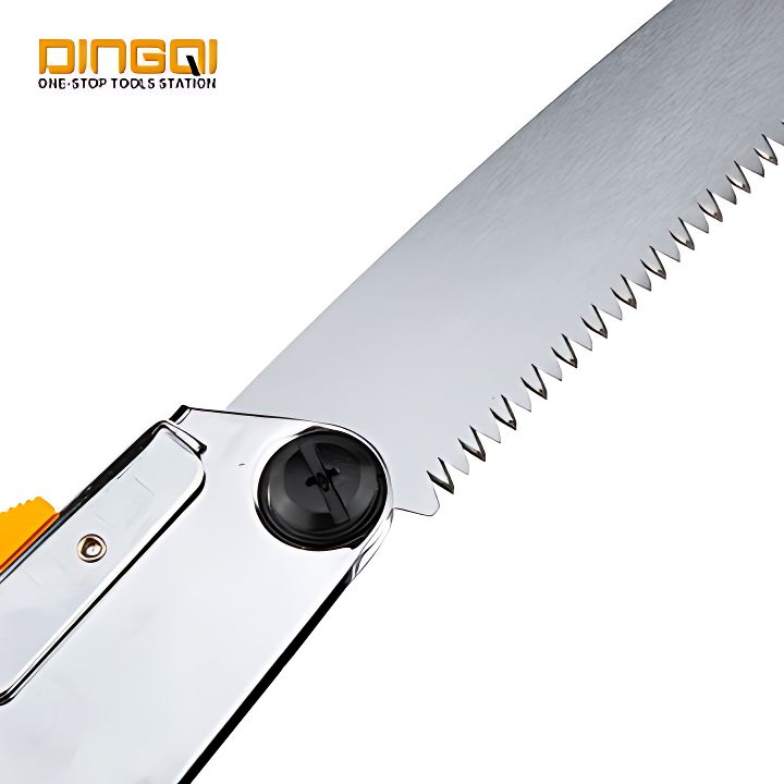 Picture of DingQi Cheap Price High Quality Wood Cutting 240mm Garden Tree Folding Pruning Saw With Plastic Handle