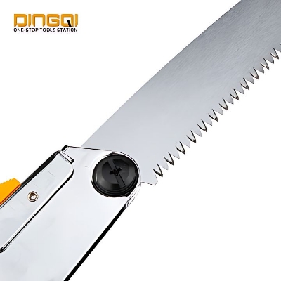 Picture of DingQi Cheap Price High Quality Wood Cutting 240mm Garden Tree Folding Pruning Saw With Plastic Handle
