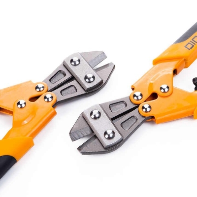 Picture of DINGQI 8"Inch Design Good Quality Hot-sale OEM Accept Mini Bolt Cutter New Combination Custom Fashion 8inch Soft Grip Plastic Steel