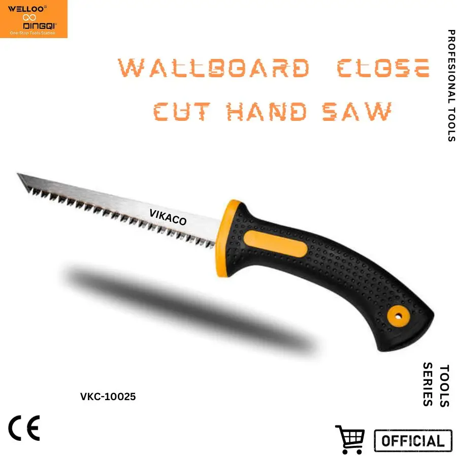 Picture of Vikaco high quality 170mm wallboard saw for making cuts in plasterboards with TPR PVC handle