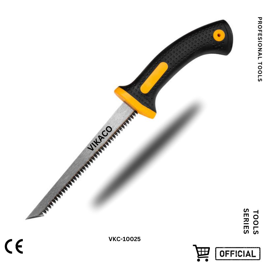 Picture of Vikaco high quality 170mm wallboard saw for making cuts in plasterboards with TPR PVC handle