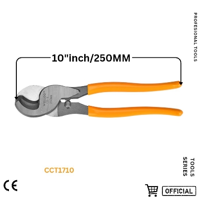 Picture of WELLOO High Quality 10 Inch Fiber Optic Cable Cutter Wireman Hand Cable Cutter Tool for Multipurpose Usage