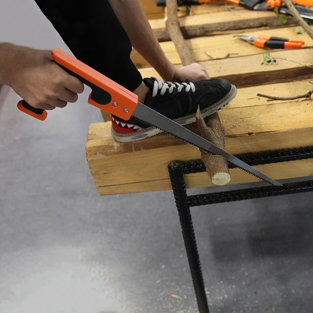 Picture of Portable Hand Saw Wood Cutter For Wood Bamboo Plastic Cutting Woodworking Tools Carry Outdoors Diy Hand tools