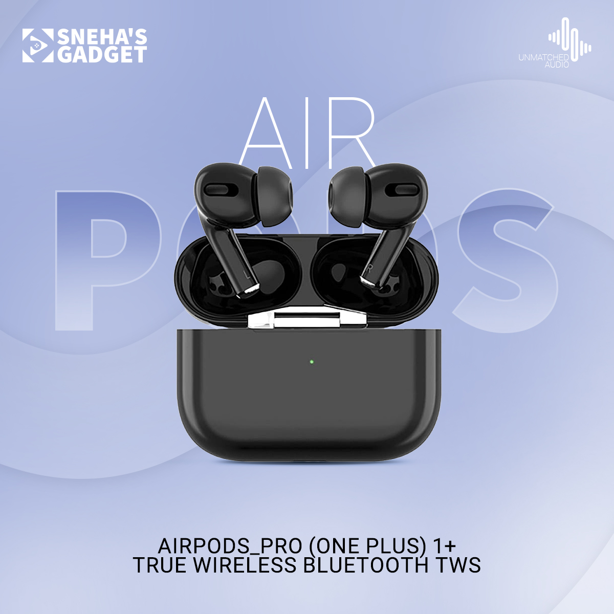 Picture of AirPods_Pro (one plus) 1+ True Wireless Bluetooth TWS Headset Earbuds Earphones