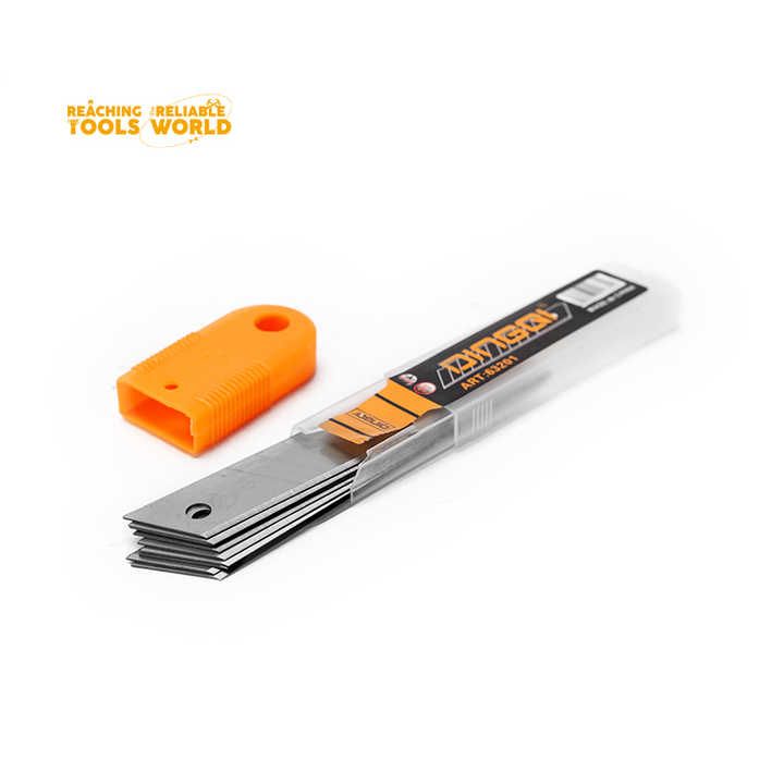Picture of DINGQI Wholesale 18mm Snap Off Blade Wallpaper Cutter Blades Utility Knife Blade
