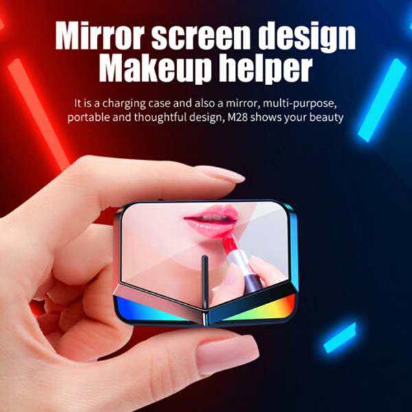 Picture of TWS Wireless Earphones M28 Bluetooth Headphones Stereo Touch Control Noise Reduction Waterproof Earbuds Headsets With Microphone