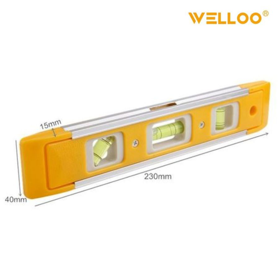 Picture of WELLOO 9"INCH MAGNETIC SPIRIT LEVEL FOR HOME MAKING MPL22540