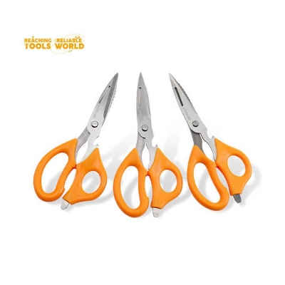 Picture of DINGQI 6.5 Inch Stainless Steel Multifunctional Scissors for Office Household With Bottle Opener