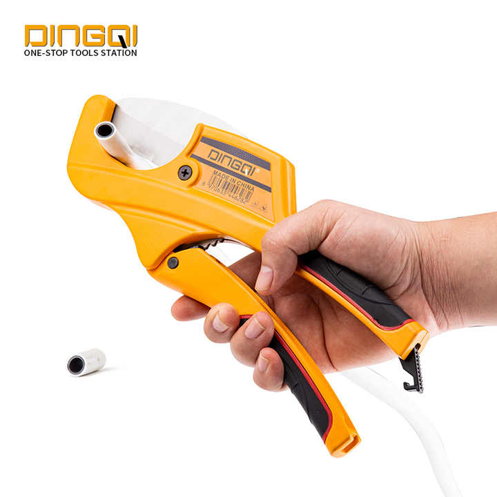 Picture of DINGQI 63mm Hot Sale Wholesale Available PE PVC Water Tube Cutter Alloy Steel Professional Design PVC Pipe Cutter