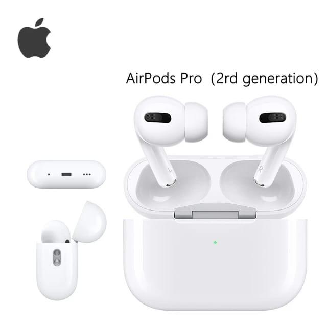 Picture of AirPods Pro 2nd generation Made in Dubai- Enjoy Immersive Sound - Enhanced Noise Reduction - Wireless Convenienc