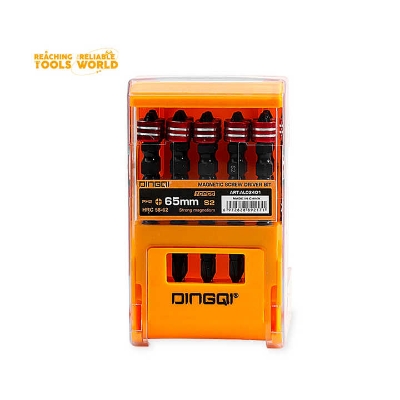 Picture of DINGQI Ph2 Electric Driver Bit 65mm Double Ended Power Screwdriver Bits Set With Magnetic Ring