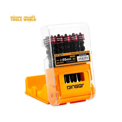 Picture of DINGQI Ph2 Electric Driver Bit 65mm Double Ended Power Screwdriver Bits Set With Magnetic Ring