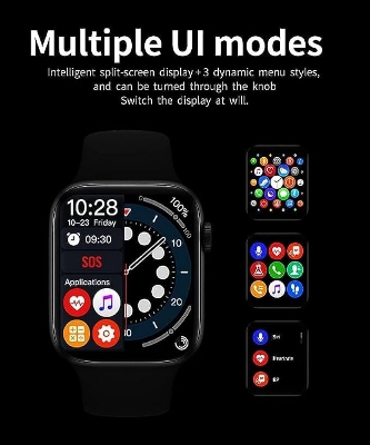 Picture of T500 Smart Watch is compatible with Android and iOS Bluetooth Watch