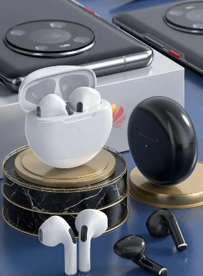 Picture of Pro 6 Wireless Bluetooth Headphones TWS Earphones Mini Heaset with Charging Case Earbuds for All Phone