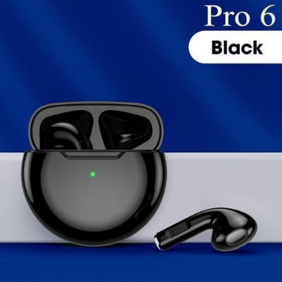 Picture of Pro 6 Wireless Bluetooth Headphones TWS Earphones Mini Heaset with Charging Case Earbuds for All Phone