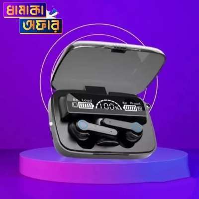 Picture of M19 TWS Wireless Bluetooth 5.1 Earbuds - Featuring Touch Control, HD Mirror, and the Latest Updates for Enhanced Performance