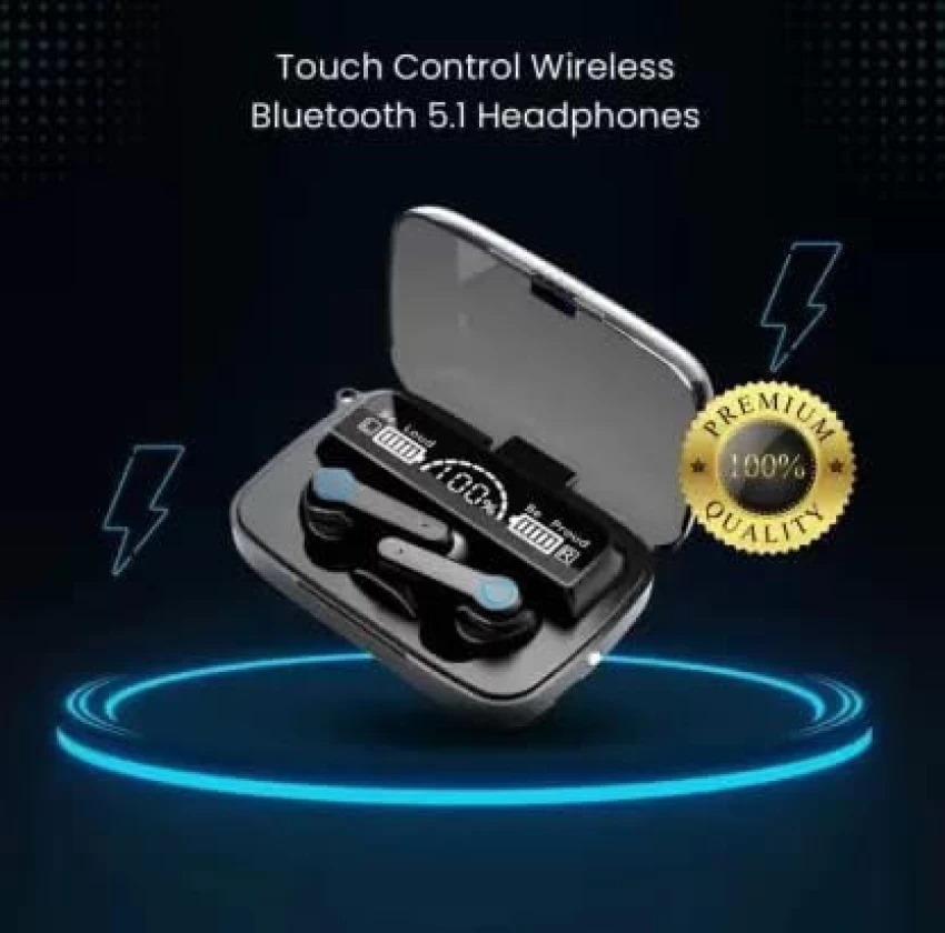 Picture of M19 TWS Wireless Bluetooth 5.1 Earbuds - Featuring Touch Control, HD Mirror, and the Latest Updates for Enhanced Performance