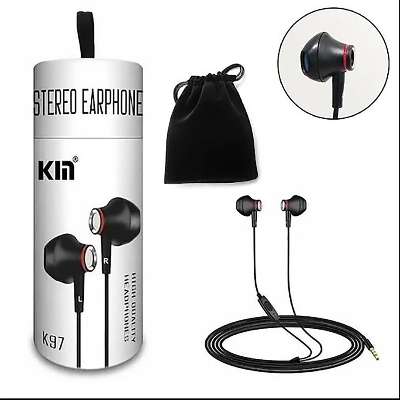 Picture of Kin K97 Gaming In Ear Earphone Stereo Headset Metal Body Headphones - Headphone - Headphone - Headphone - Ear Phone - Earphone - Earphone