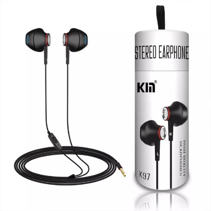 Picture of Kin K97 Gaming In Ear Earphone Stereo Headset Metal Body Headphones - Headphone - Headphone - Headphone - Ear Phone - Earphone - Earphone