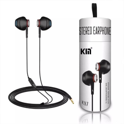 Picture of Kin K97 Gaming In Ear Earphone Stereo Headset Metal Body Headphones - Headphone - Headphone - Headphone - Ear Phone - Earphone - Earphone