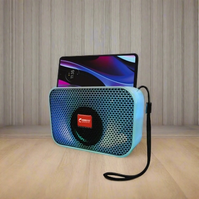 Picture of A011 stand Bluetooth speaker Wireless portable subwoofer card flash light smart small speaker