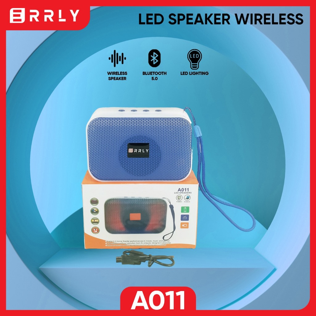 Picture of A011 stand Bluetooth speaker Wireless portable subwoofer card flash light smart small speaker