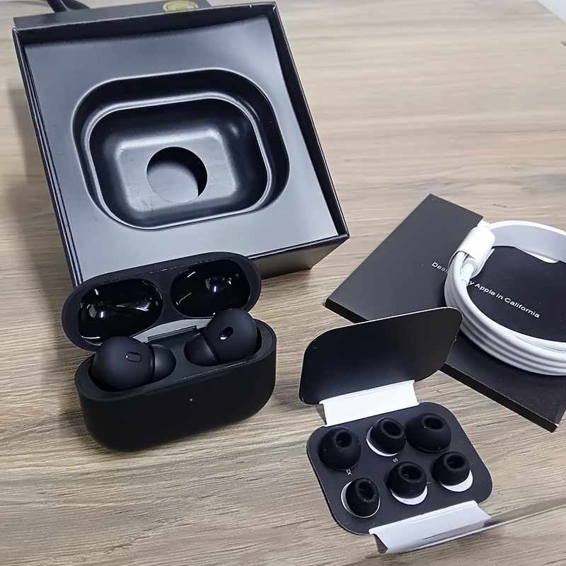 Picture of Airpods Pro 2nd generation Made In Dubai Especial Edition Black - Bluetooth Headphone