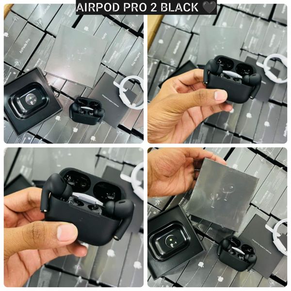 Picture of Airpods Pro 2nd generation Made In Dubai Especial Edition Black - Bluetooth Headphone