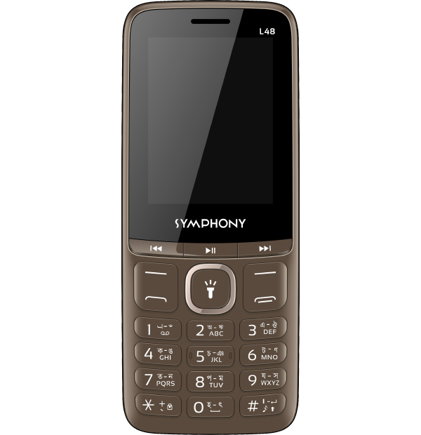 Picture of Symphony L48 Feature Phone with large battery and Camera with Flash, Multicolor (Best Price) 