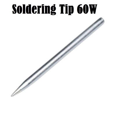 60W Stainless Steel Soldering Iron Bit Rod Style Tip DIY Tool