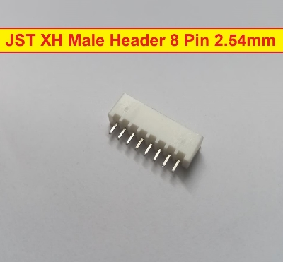 8 Pin JST Male Header 2.54mm Pitch Connector for Female Cable DIY