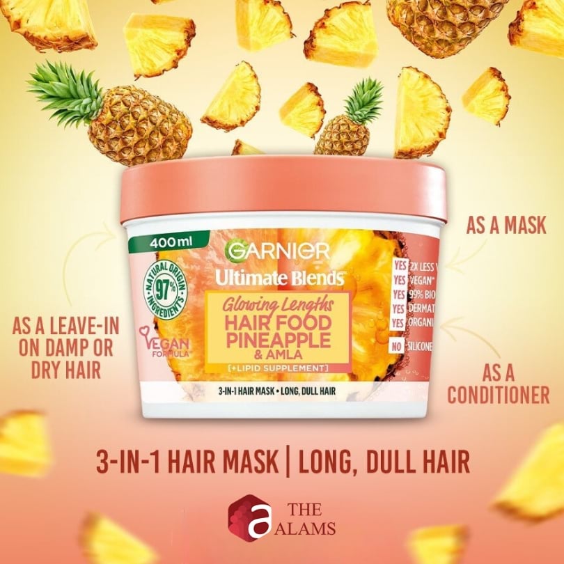 Picture of Garnier Fructis Pineapple Hair Food Treatment
