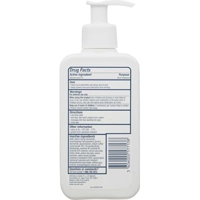 Picture of CeraVe Acne Treatment Face Wash | Salicylic Acid Cleanser for Oily Skin | Blackhead Remover | Fragrance Free