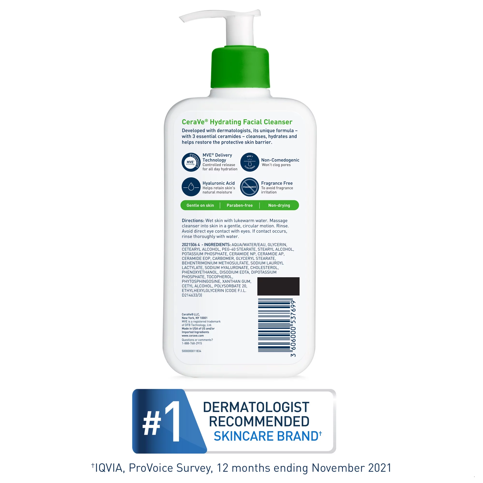 Picture of CeraVe Hydrating Facial Cleanser for Normal to Dry Skin