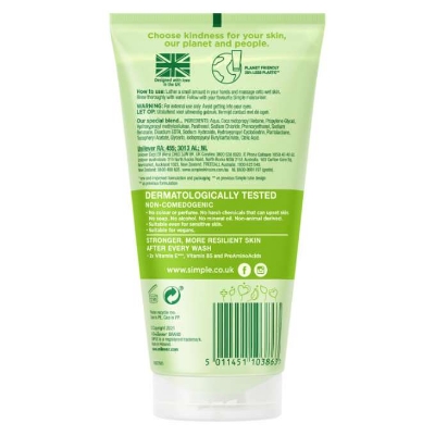 Picture of Simple Kind To Skin Refreshing Facial Wash Gel