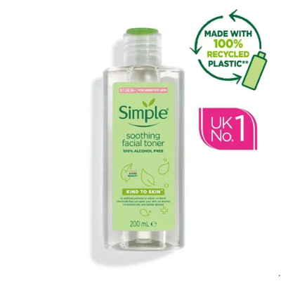 Picture of Simple Kind To Skin Soothing Facial Toner 200ml