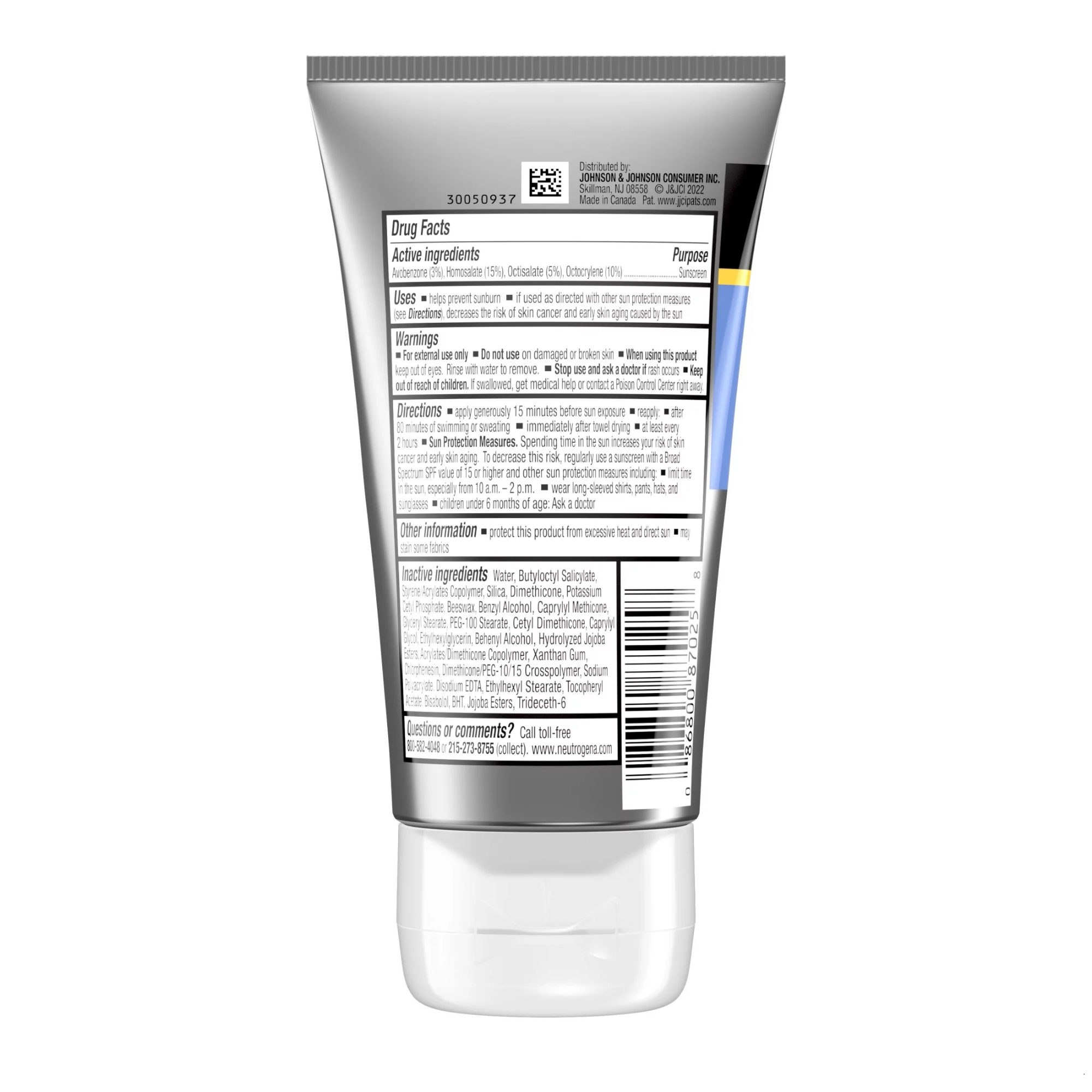 Picture of Neutrogena Sport Face Oil-Free Lotion Sunscreen, SPF 70,