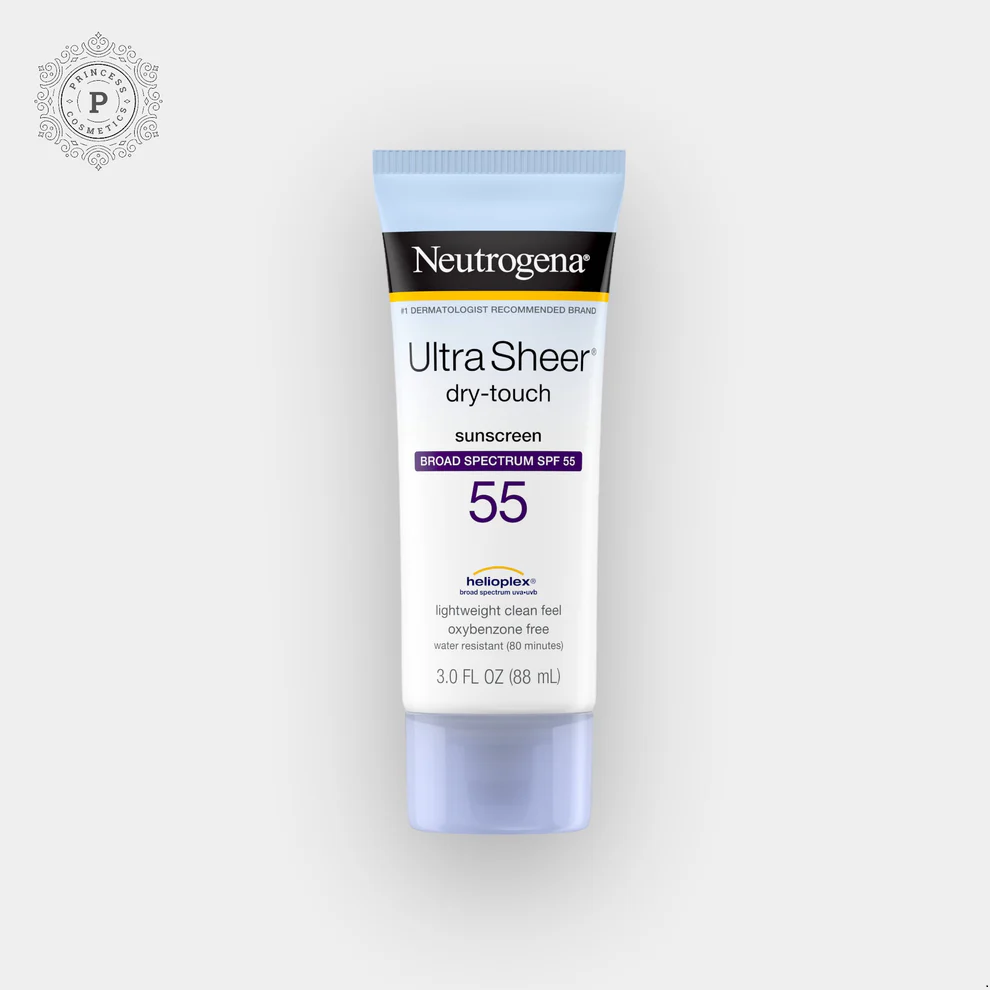 Picture of NEUTROGENA ULTRA SHEER® DRY-TOUCH SUNSCREEN BROAD SPECTRUM SPF 55..Made in USA