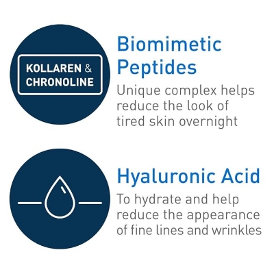 Picture of CeraVe Night Cream for Face | 2 Pack (1.7 Ounce Each) | Skin Renewing Night Cream with Hyaluronic Acid & Niacinamide | Fragrance Free