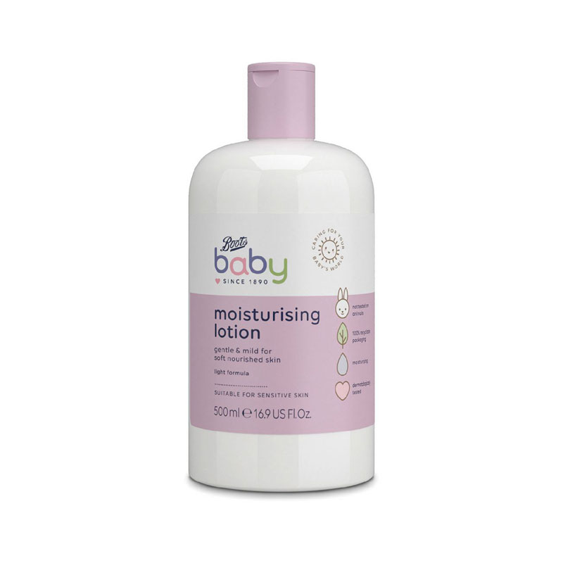 Picture of Previous Next Boots Baby moisturising lotion 500ml