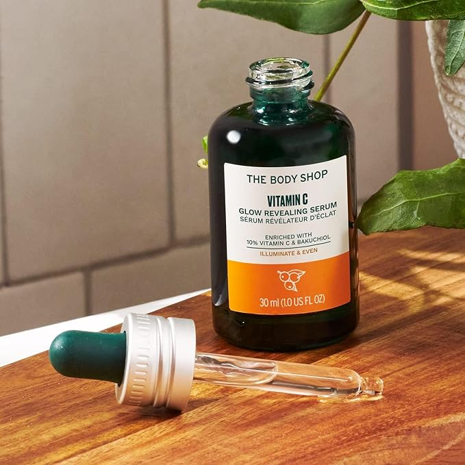 Picture of The Body Shop Vitamin C Glow Revealing Serum, For Dull & Tired Skin, Vegan