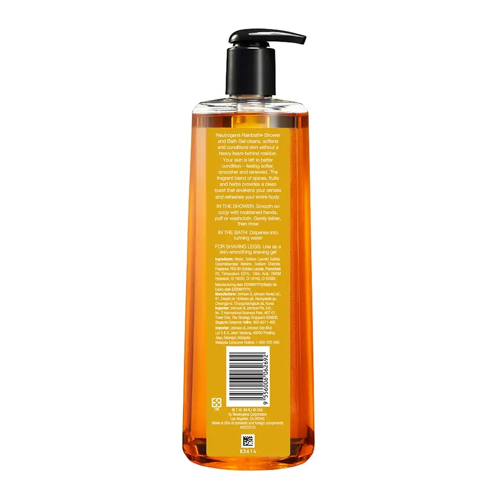 Picture of Neutrogena Rainbath Refreshing Showel Gel and Bath Gel 473ml