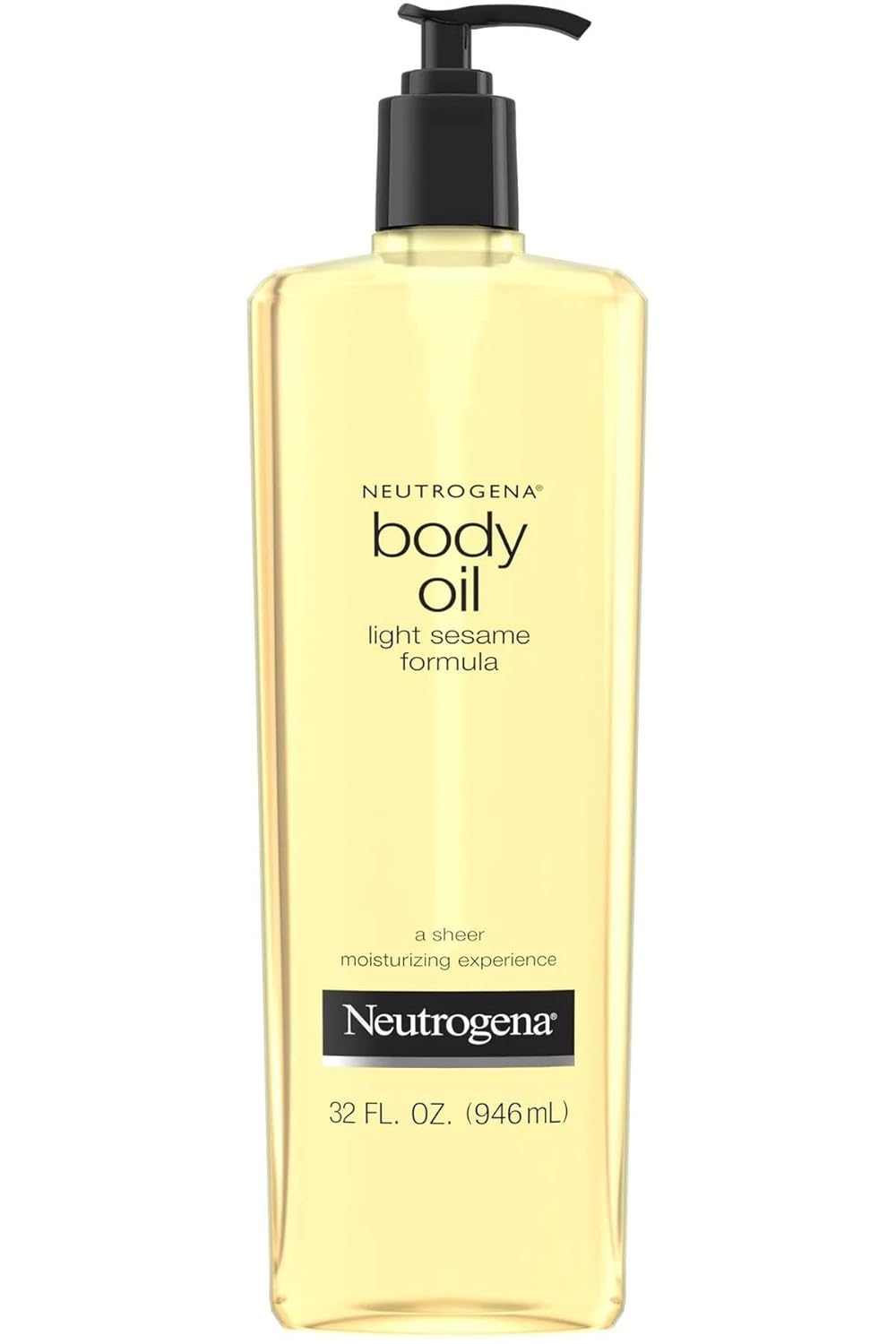 Picture of Neutrogena Body Oil Light Sesame Formula,  Hydrated Skin 946ml