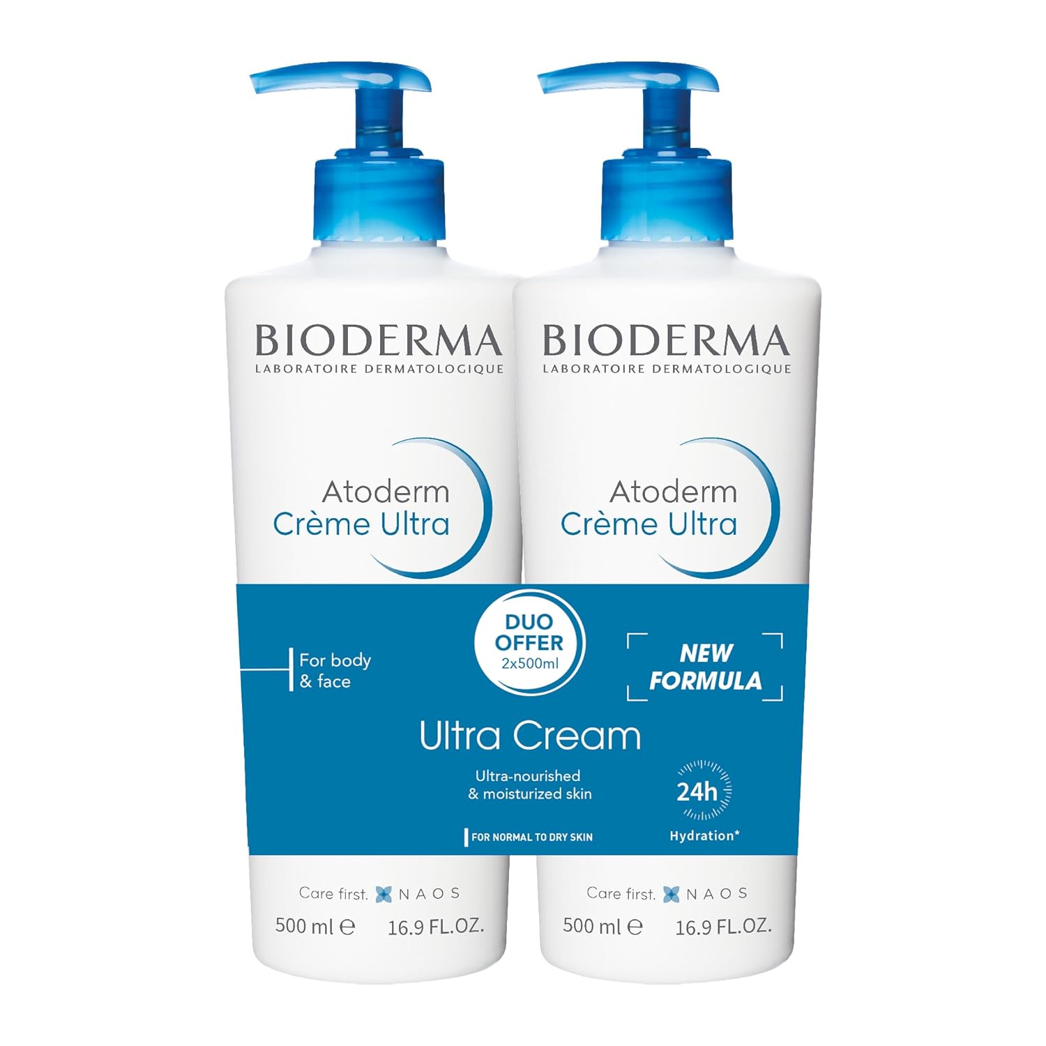 Picture of Bioderma - Atoderm Cream - Hydrating Body Lotion - Body Moisturizer for Normal for Dry Sensitive Skin