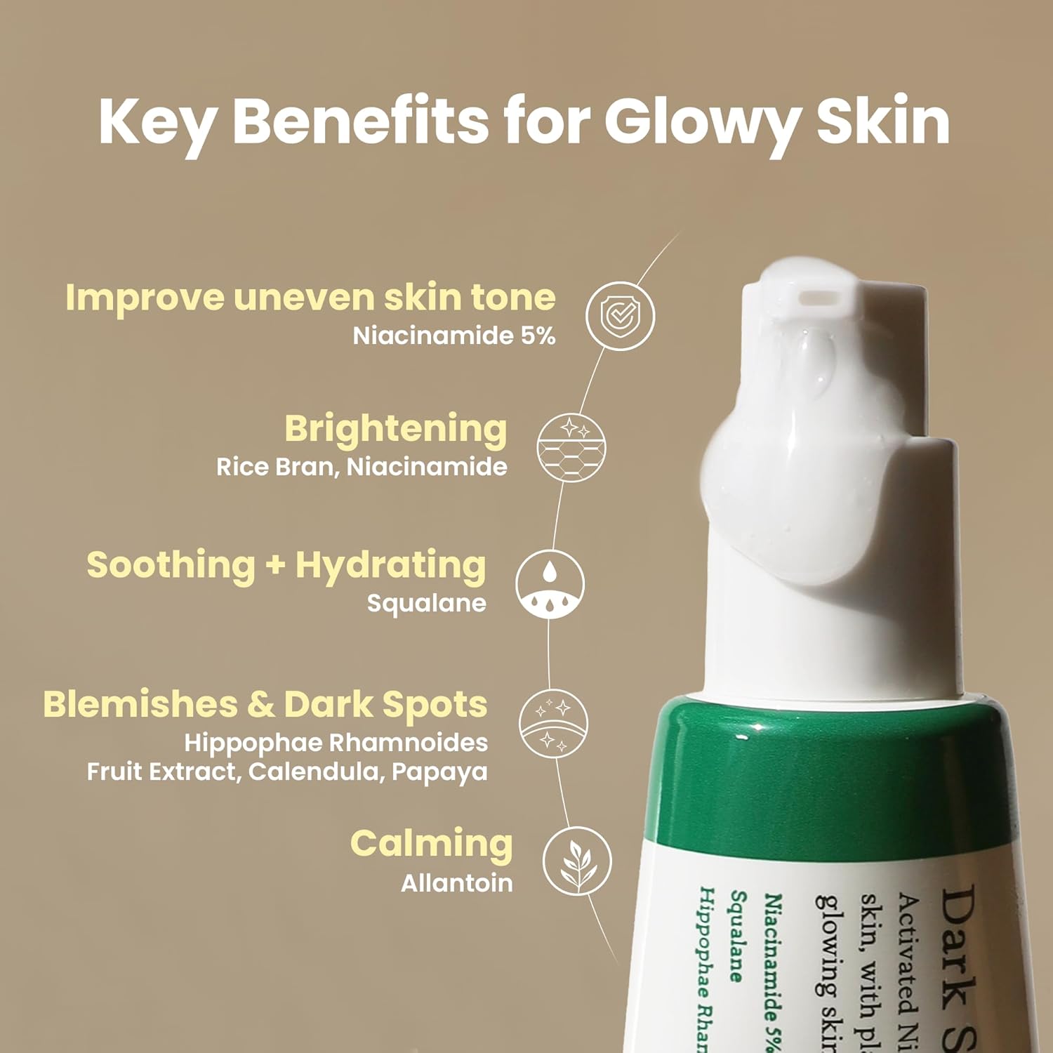 Picture of AXIS-Y Dark Spot Correcting Glow Serum 50ml / 1.69 fl. oz | Brightening Serum | Korean Skincare, Dark Spot Treatment, Hyperpigmentation Treatment