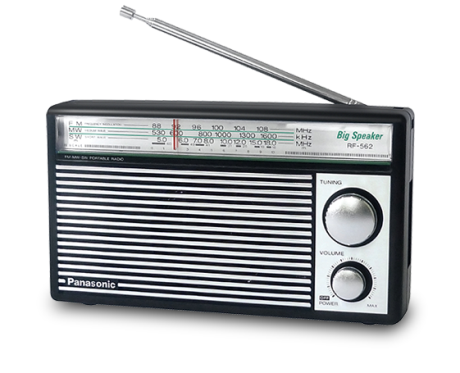 Picture of Panasonic RF-562DD FM/MW/SW Portable Radio
