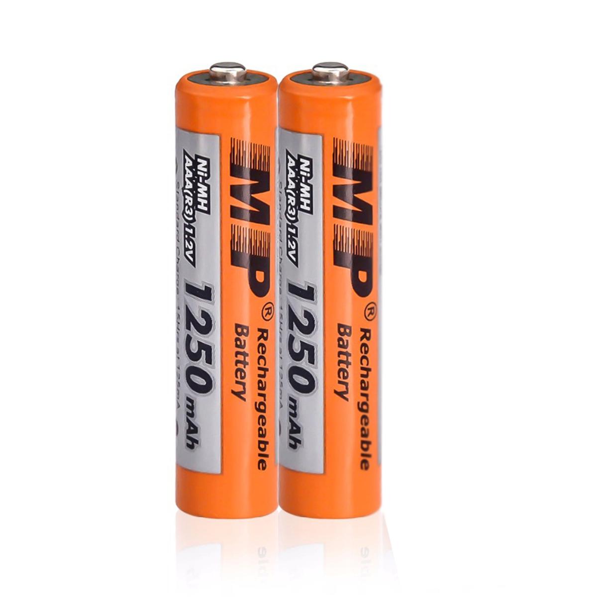 Picture of MP Multiple Power Rechargeable Battery AAA R3 Ni-MH 1.2v 1250mAh - Battery